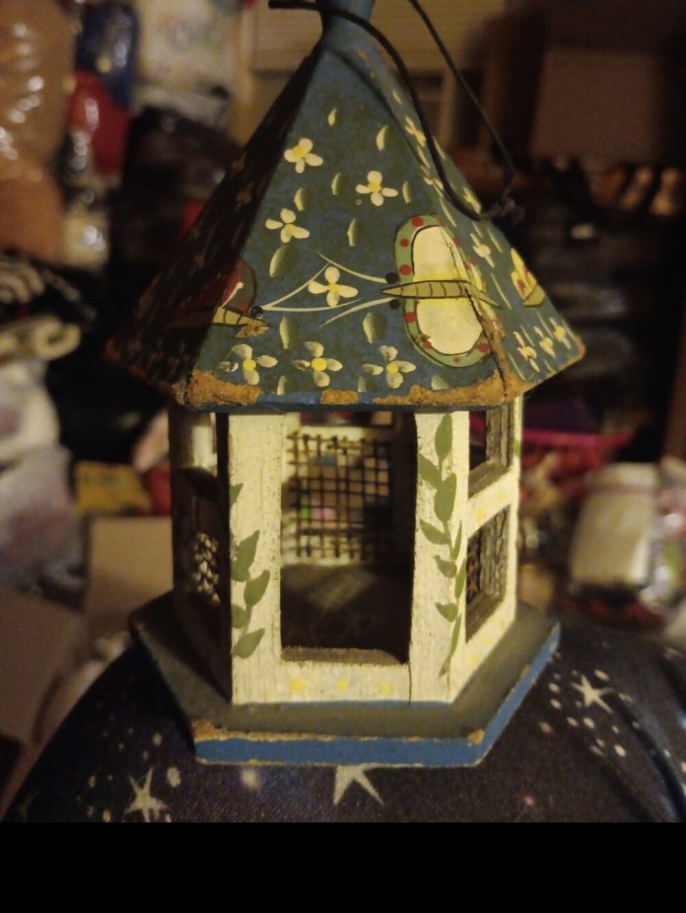 Birdhouse windchime decor project peice